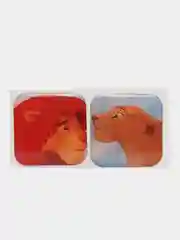 Алый 3d стикеры на телефон, парные