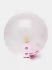 Розовый прозрачный воздушный шар, розовый, 30 см, 1, 10, 20 штук