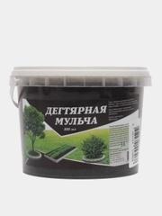 Мульча дегтярная 0,8 л, многофункциональное органическое средство для ухода за растениями