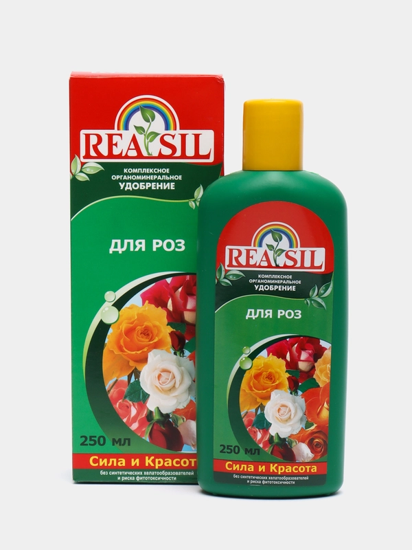 Комплексное органоминеральное удобрение "REASIL" для роз, 0,25 л, концентрат