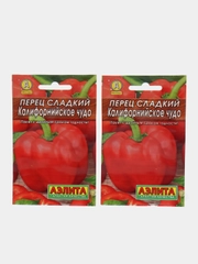 Семена Перец "Калифорнийское чудо", среднеранний урожайный сорт