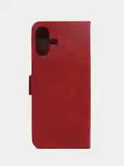 Красный чехол-книжка Tecno Pova Neo 3 (Техно Пова Нео 3), с боковым магнитом