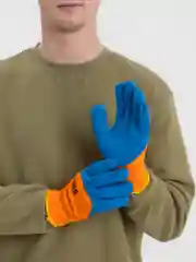 Перчатки хозяйственные, вспененный латекс