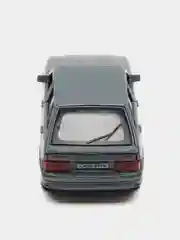 Серый металлик машина LADA-2114 12 см, Технопарк, металлическая, открываются передние двери и багажник