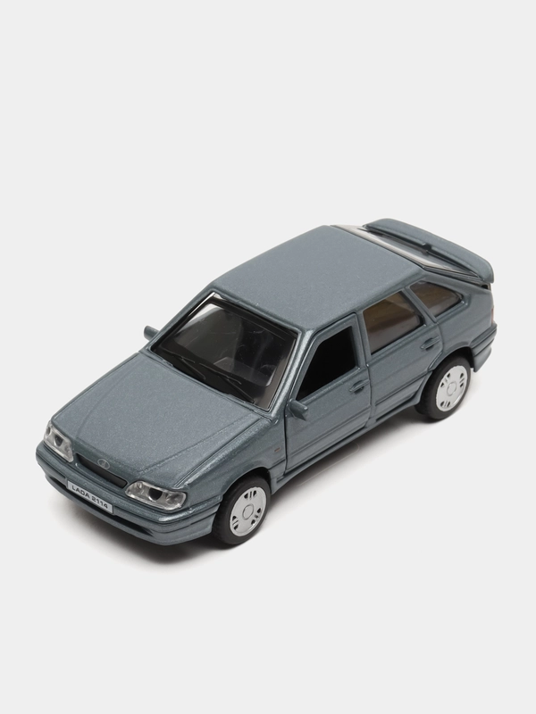 Машина LADA-2114 12 см, Технопарк, металлическая, открываются передние двери и багажник