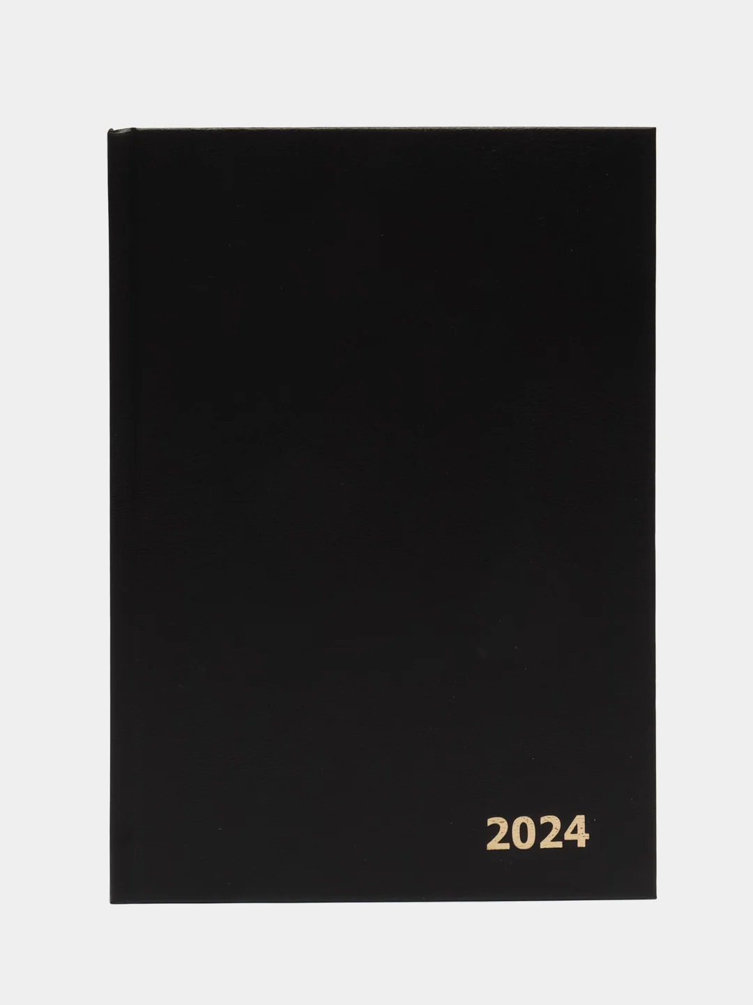 Черный ежедневник 2024 датированный, А5, 168 листов, бумвинил