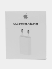 Блок питания адаптер для iPhone 1A USB 5W зарядное устройство айфон