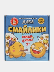 Детская игра "Дабл" Дубль, настольная игра на развитие реакции и внимательности