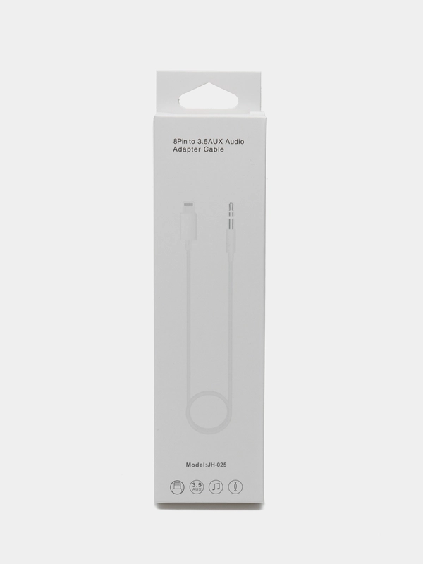 AUX переходник для IPhone (Айфона), Lightning купить по цене 159.77 ₽ в ...