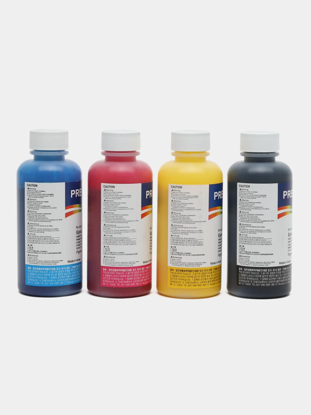 Разноцветный чернила InkTec E0013 для принтеров Epson Pigment 100ml