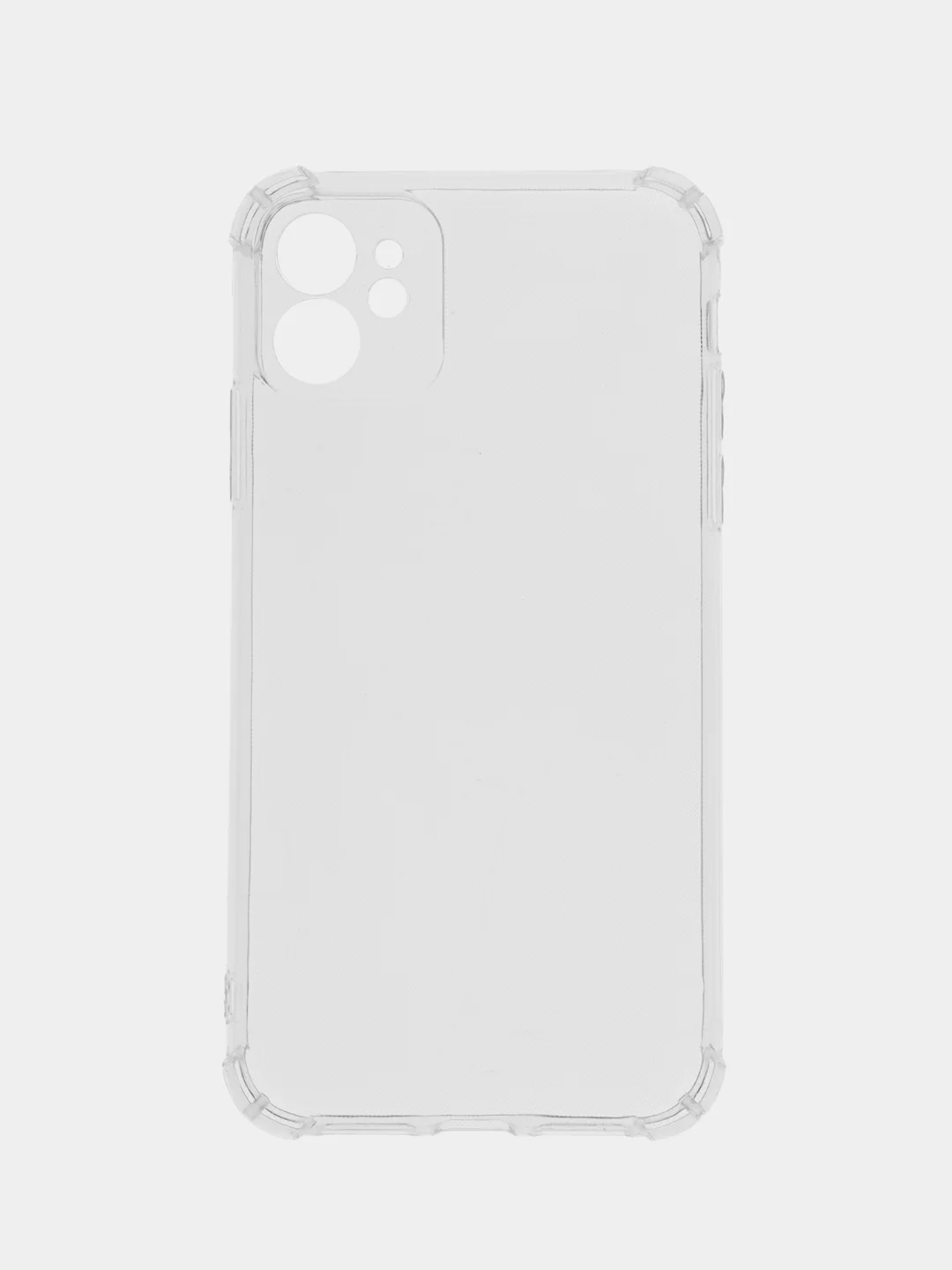 Чехол Case для iPhone 11 (Айфон), противоударный, силиконовый, прозрачный