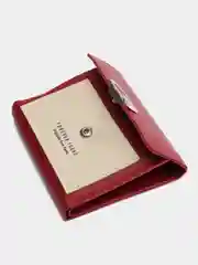 Алый женский базовый мини-кошелек, 7 цветов, 11 х 9 см