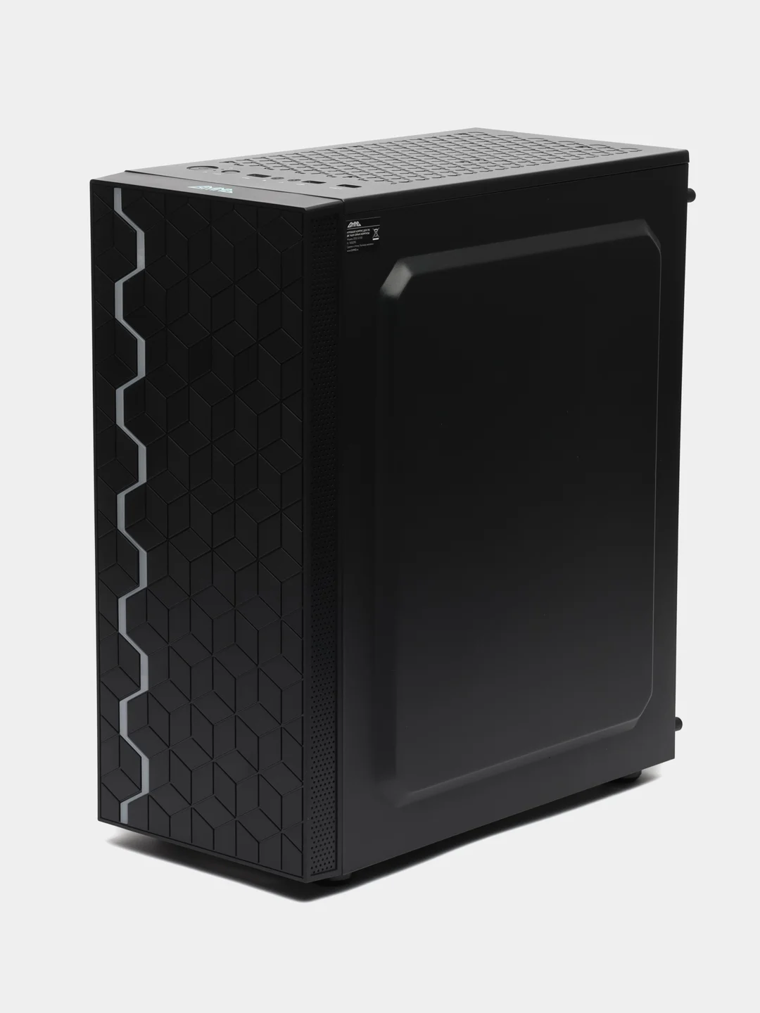 Черный корпус компьютерный GMNG OGC-G100 без БП, ATX 5x120mm