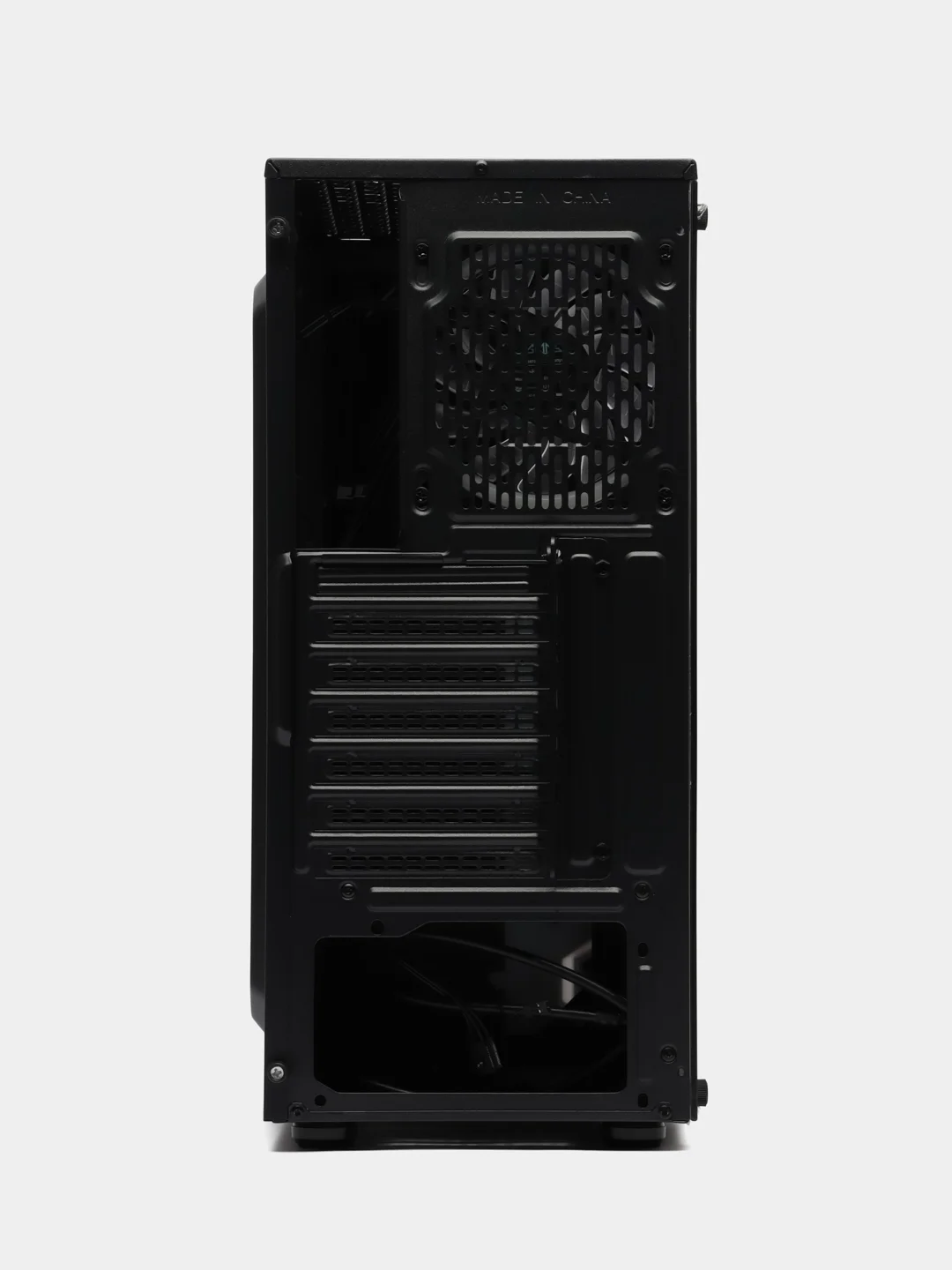 Черный корпус компьютерный GMNG OGC-G100 без БП, ATX 5x120mm