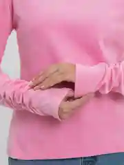 Розовый велюровый лонг Киберкола