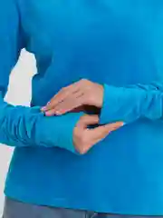 Лазурный велюровый лонг Киберкола