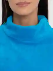 Лазурный велюровый лонг Киберкола