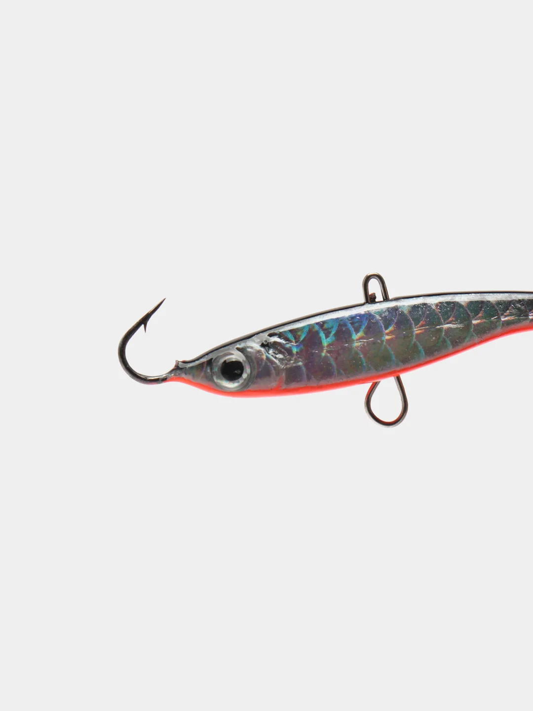 Серебряный балансир X-tackle Simp для зимней рыбалки для зимнего блеснения