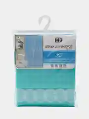 Бирюзовый штора для ванной комнаты 3Д 180 на 180 см