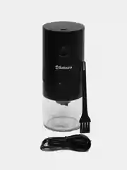 Кофемолка Sakura SA-6174BK, черная, жерновая, аккумулятор, 25 г