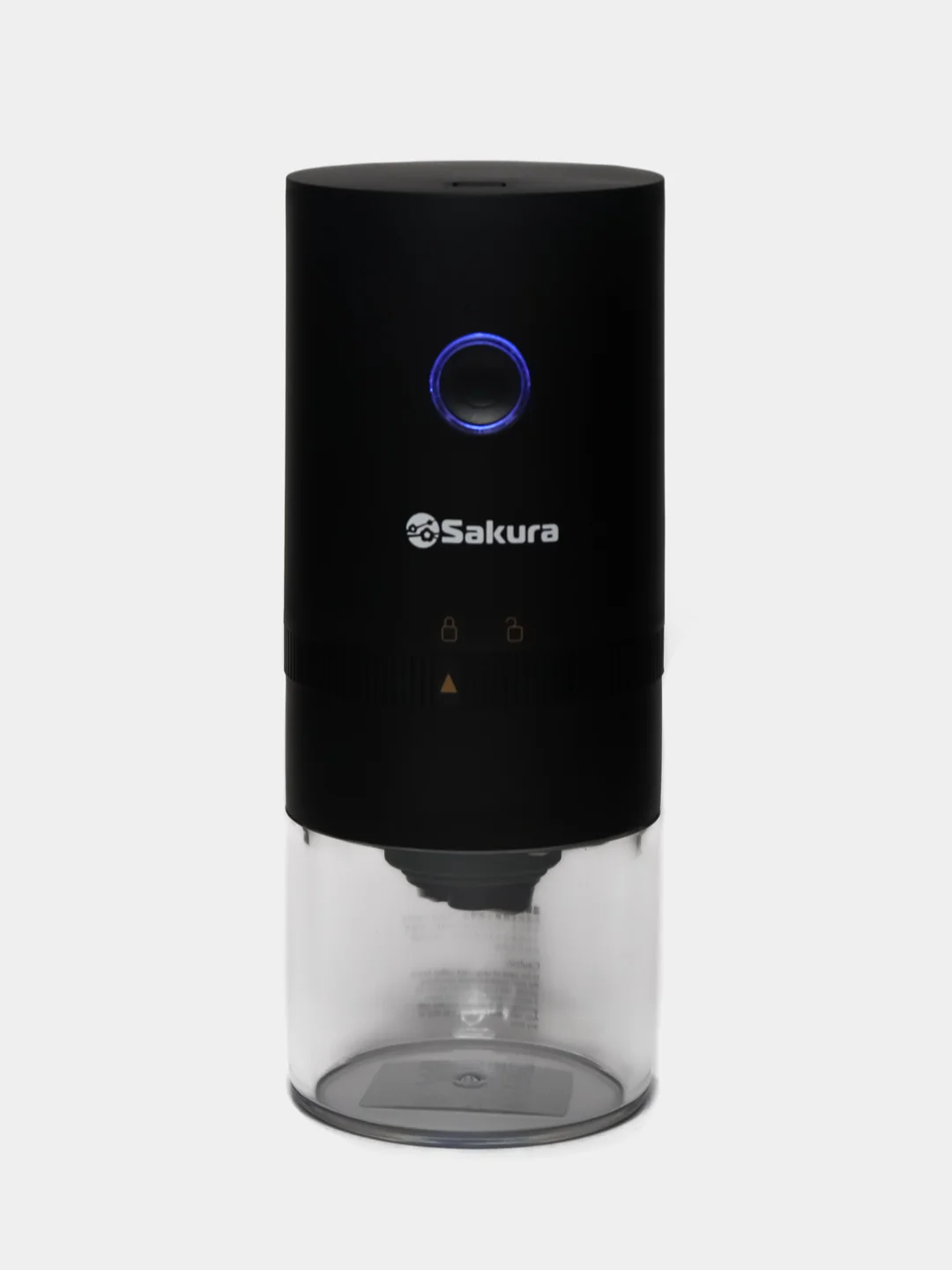 Кофемолка Sakura SA-6174BK, черная, жерновая, аккумулятор, 25 г