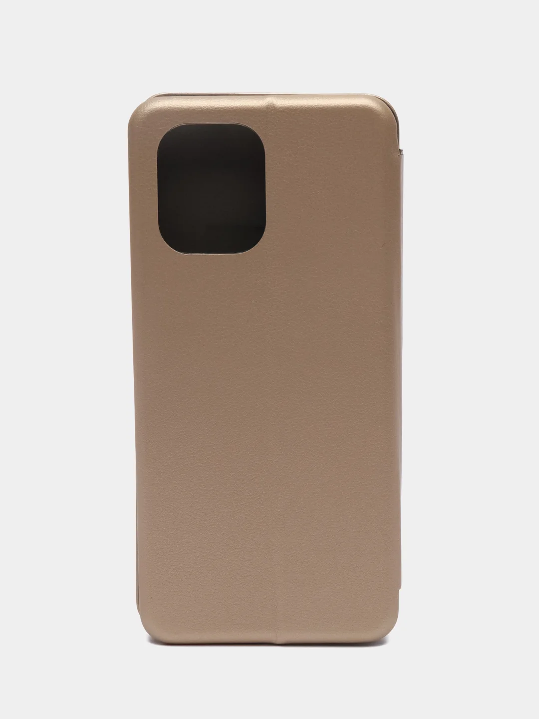 Золотой чехол-книжка для Xiaomi Redmi 12