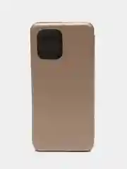 Золотой чехол-книжка для Xiaomi Redmi 12