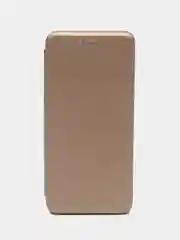 Золотой чехол-книжка для Xiaomi Redmi 12