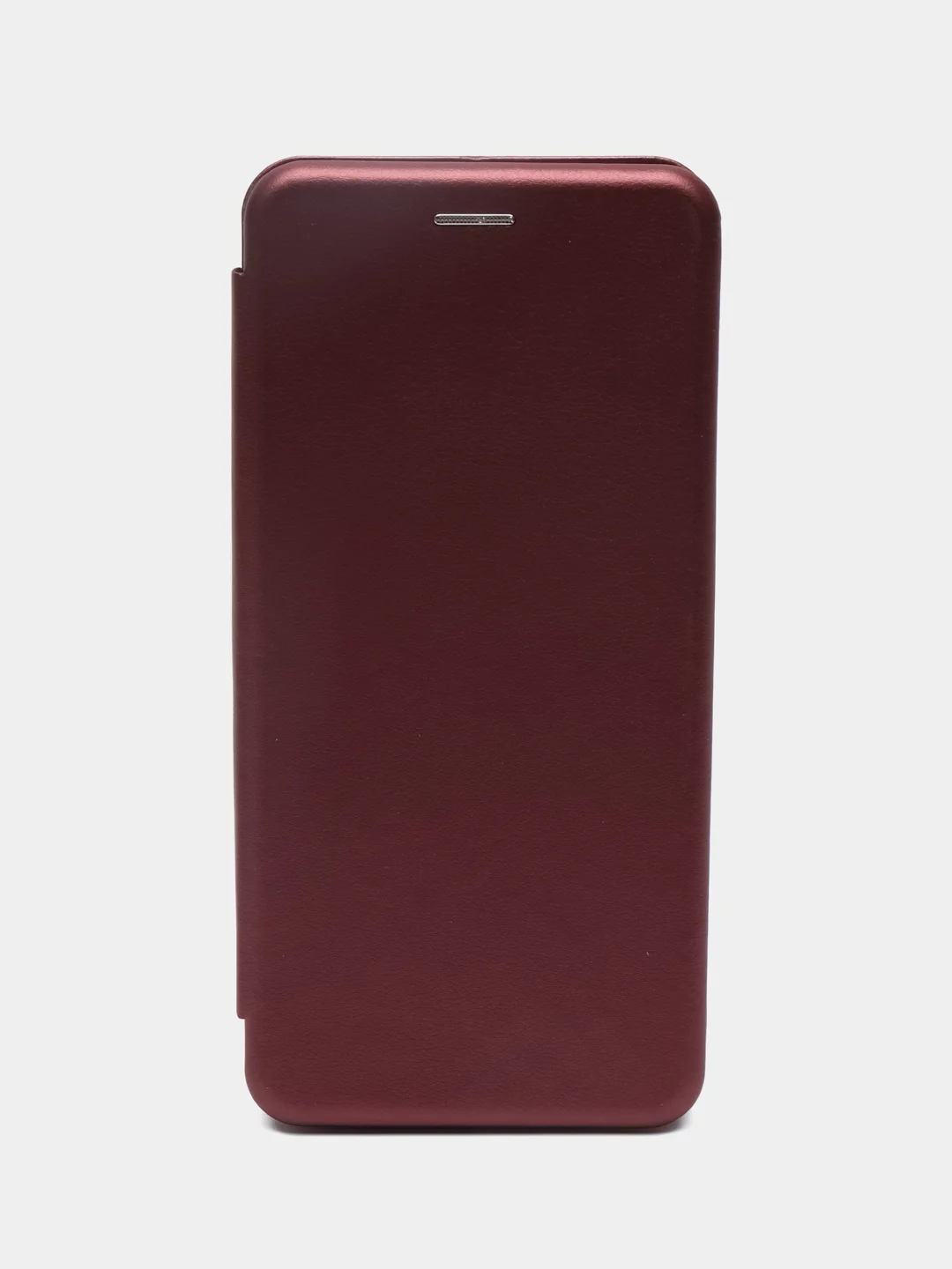 Бордовый чехол-книжка для Xiaomi Redmi 12C