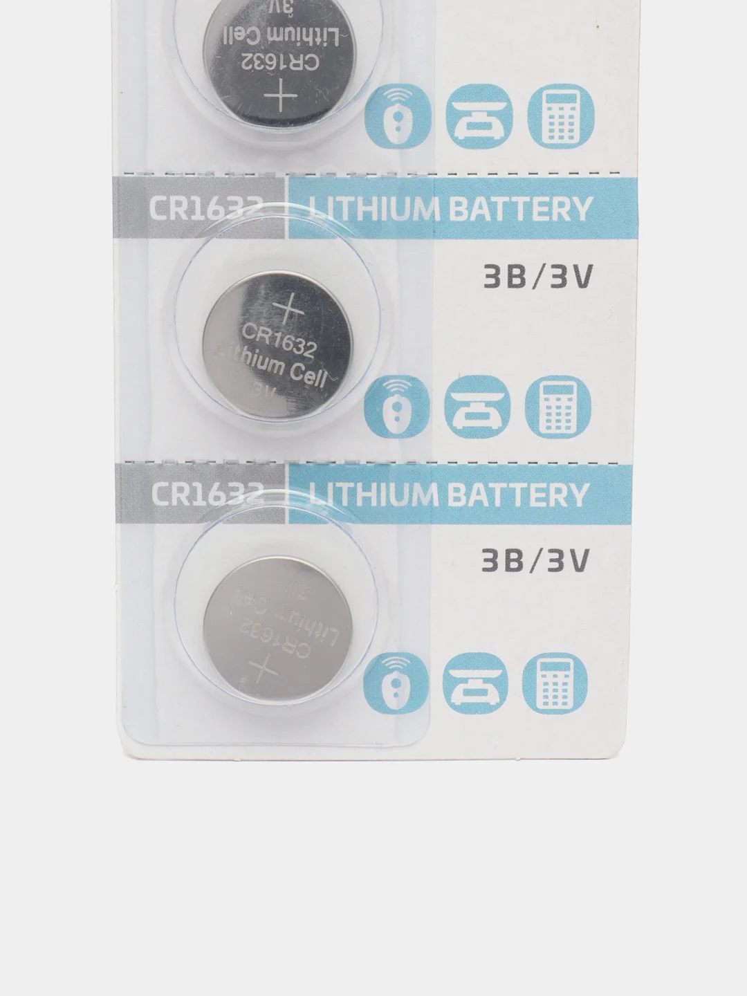 Батарейки GoPower CR1632, литиевые, 3 V