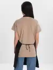 Красный фартук кухонный, женский