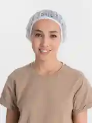 Белый шапочка для душа