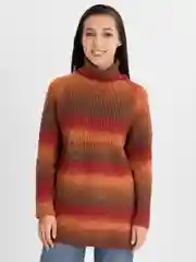 Медный свитер женский, оверсайз, вязанный, натуральная шерсть, Oversize, 42-56 размер, S-XXL