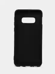 Угольный чехол Samsung Galaxy S10e (Самсунг Галакси С10е), силиконовый