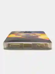 Индиго чехол для Infinix Smart 7 Plus (Инфиникс Смарт 7 Плюс), прозрачный, с рисунком, защита камеры
