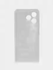 Оливковый силиконовый чехол на Realme C53/C51 (Реалми С53/С51), прозрачный, с рисунком, защита камеры