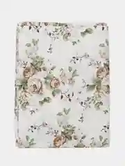Белый простыня, хлопок, 210 х 220