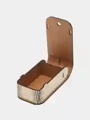 Шкатулка-конверт "С днем рождения", деревянная, 13 х 7 х 4 см