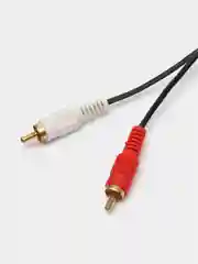 Тёмно-зелёный аудио кабель AUX тюльпаны 3.5 мм RCA 2 (папа) - 3.5 Jack (папа), от 1м и до 20м