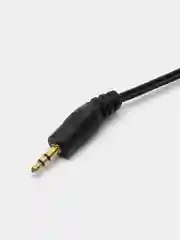 Тёмно-зелёный аудио кабель AUX тюльпаны 3.5 мм RCA 2 (папа) - 3.5 Jack (папа), от 1м и до 20м