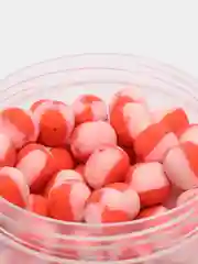 Бойлы нейтральной плавучести Wafters twincolor Lion Baits, земляника, 12 мм