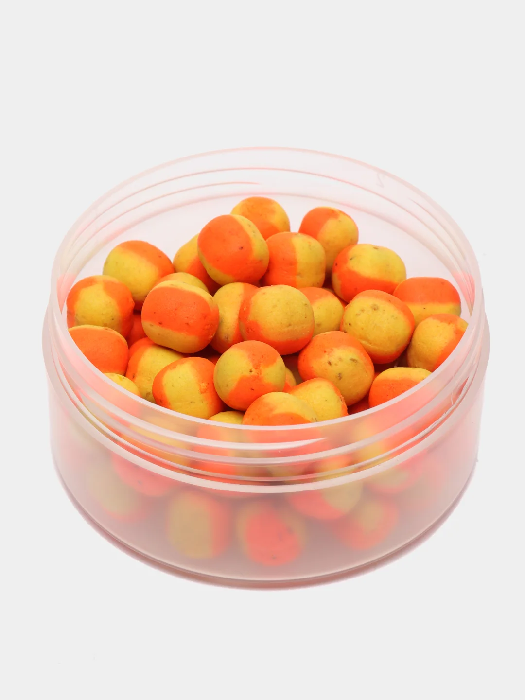 Бойлы нейтральной плавучести Wafters twincolor Lion Baits, тигровый орех - кукуруза, 12 мм