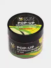 Силиконовый Pop-Up LION BAITS Клубника, 12 мм, 25 шт