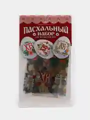 Бирюзовый пасхальный набор для украшения яиц 9 х 16 см