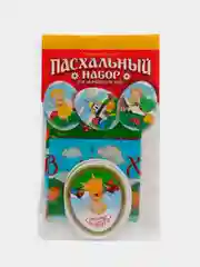 Алый пасхальный набор для украшения яиц 9 х 16 см