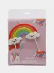 Свеча для торта, 8*11 см
