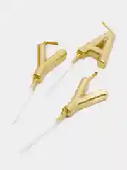 Золотой свечи "Happy Birthday"