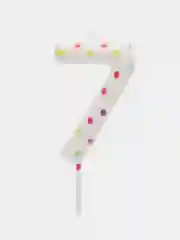 Свеча в торт "Цифра 7"