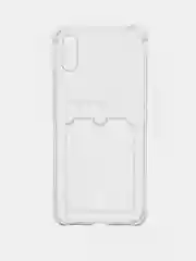 Прозрачный чехол Xiaomi Poco X3 12 Pro Redmi 9 9A 10C 12C Note 9 12 5G 10 Pro с карманом для карты
