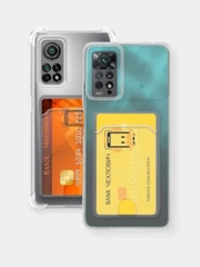 Чехол Xiaomi Poco X3 12 Pro Redmi 9 9A 10C 12C Note 9 12 5G 10 Pro с карманом для карты